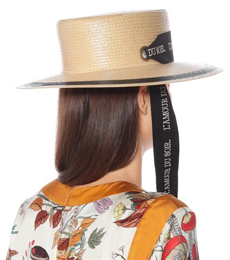 gucci straw hat price|gucci neck tie straw hat.